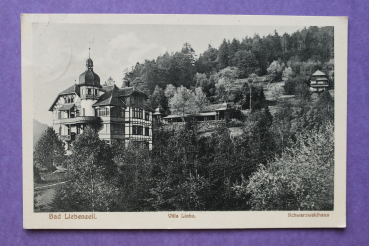 Ansichtskarte AK Bad Liebenzell 1915 Villa Lioba Schwarzwaldhaus